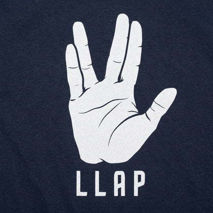 LLAP Live Long and Prosper Hand Salute detail