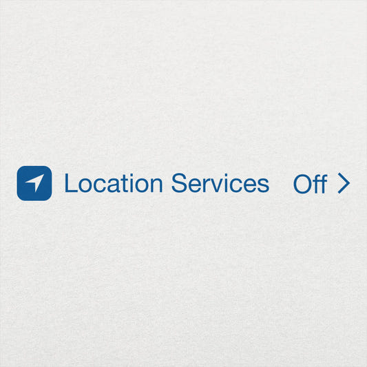 Location Services Off - 6DollarShirts