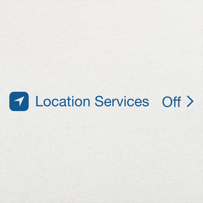 Location Services Off - 6DollarShirts