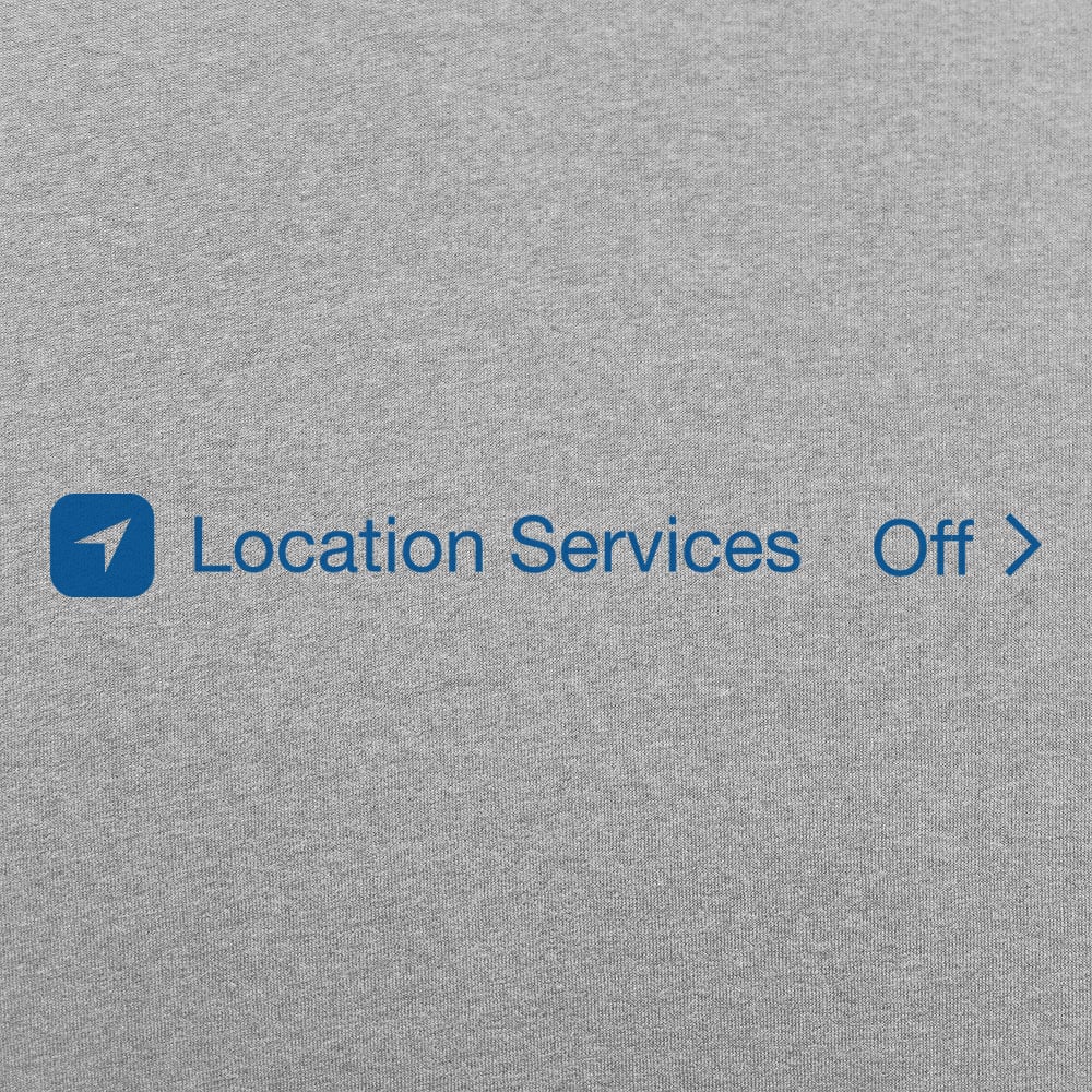 Location Services Off - 6DollarShirts