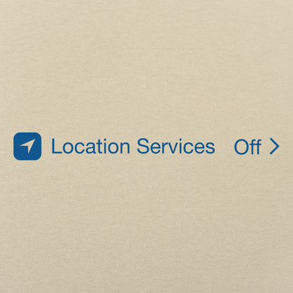 Location Services Off - 6DollarShirts