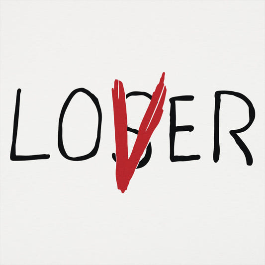 Loser Lover graphic tee design
