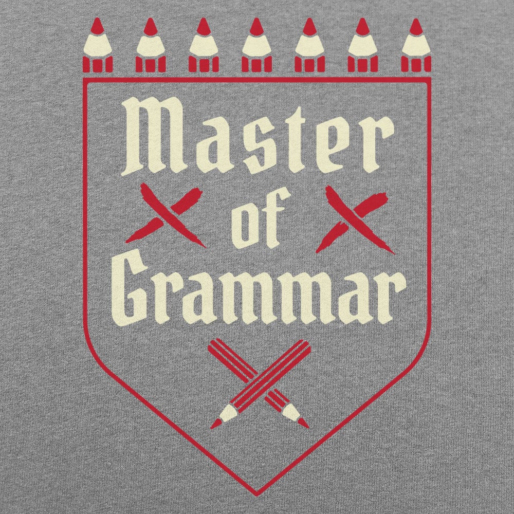 Master Of Grammar - 6DollarShirts