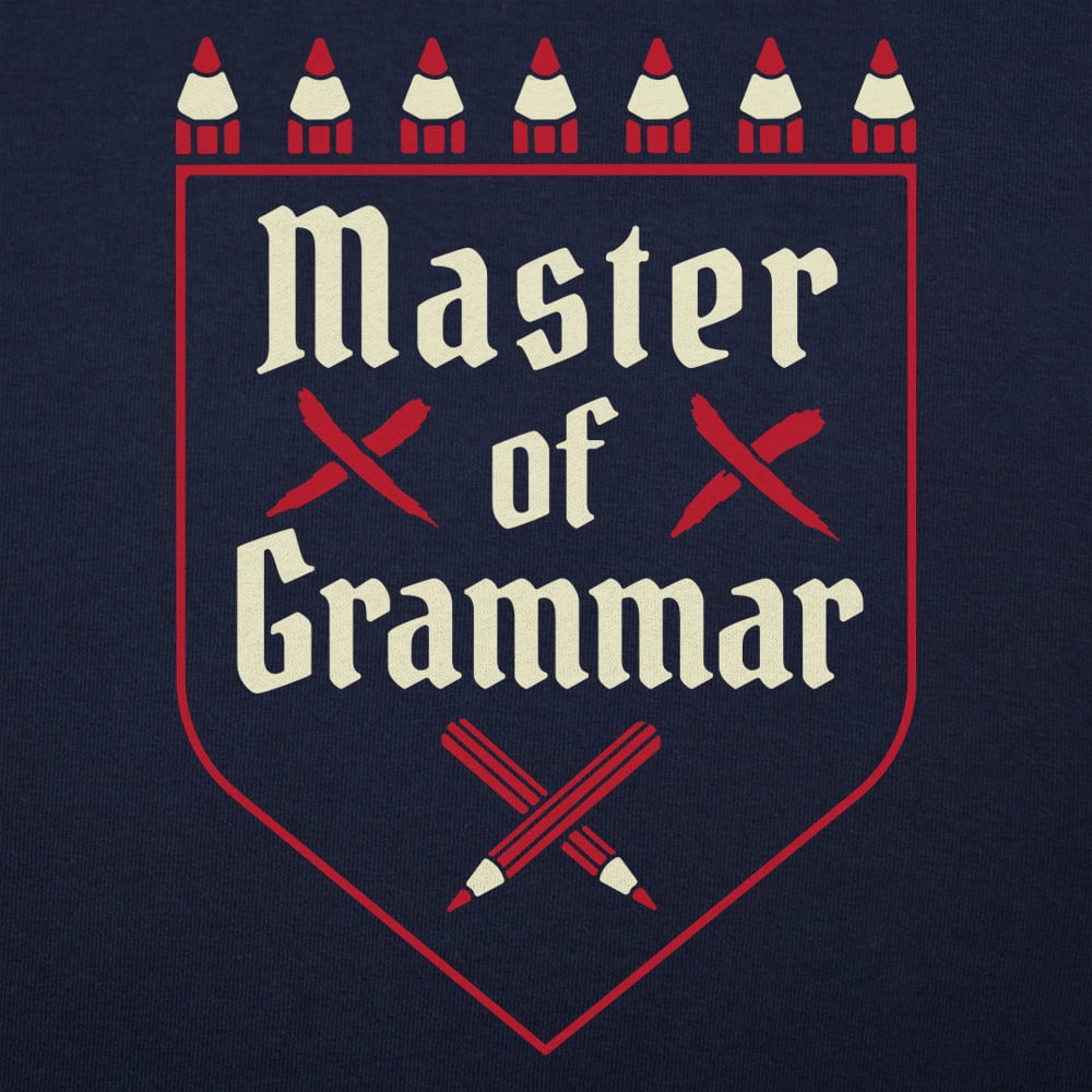 Master Of Grammar - 6DollarShirts