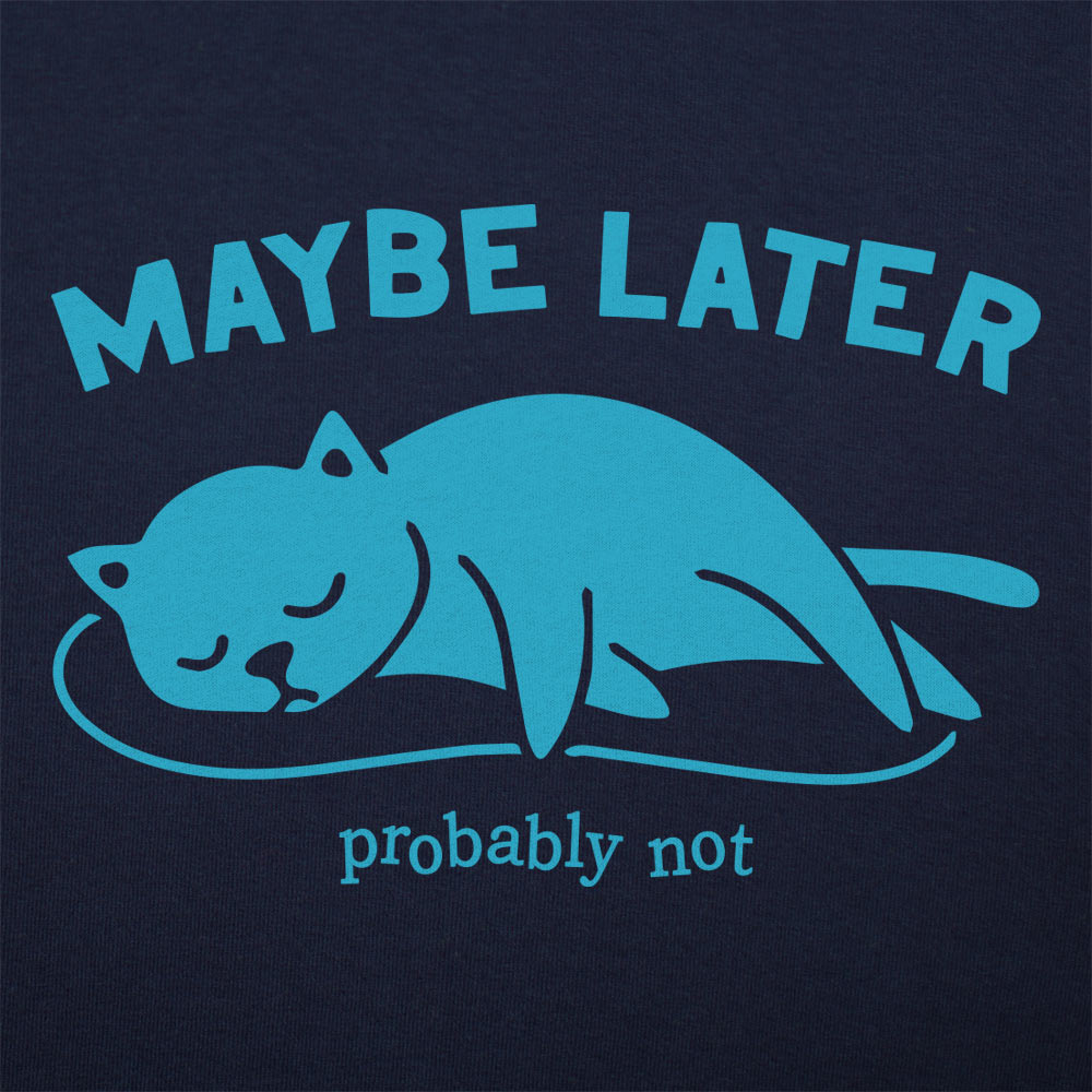 Maybe Later Cat