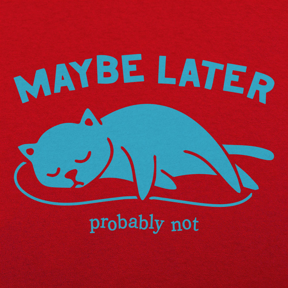 Maybe Later Cat