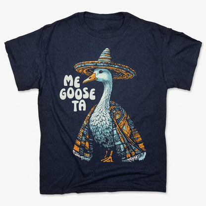 Me Goose Ta Full Color in Navy Blue