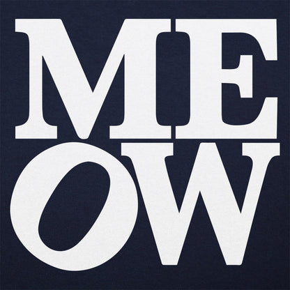 Meow Bold Typography Design
