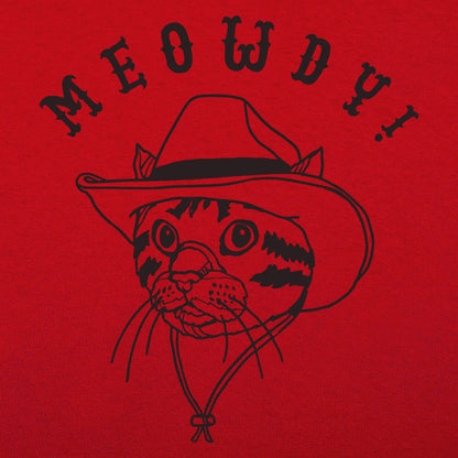 Meowdy Cat in Cowboy Hat