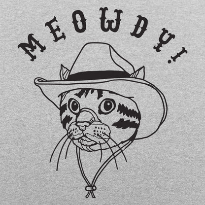 Meowdy Cat in Cowboy Hat