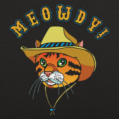 Meowdy Cowboy Cat Full Color