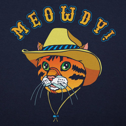 Meowdy Cowboy Cat Full Color