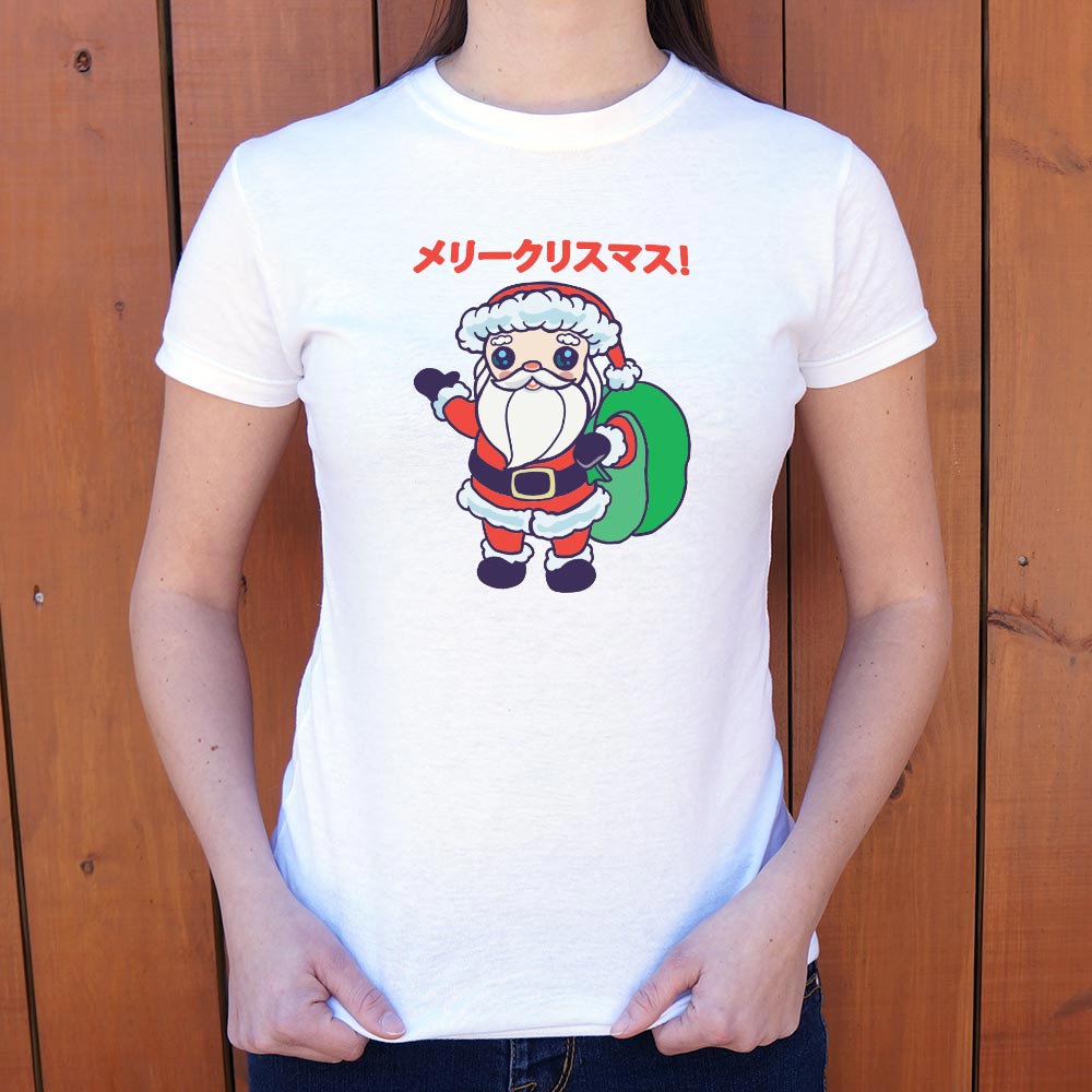 Kawaii Merry Christmas Santa - 6DollarShirts