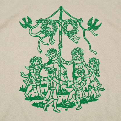 Midsommar Maypole detail