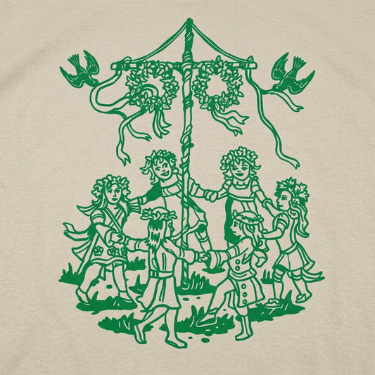 Midsommar Maypole detail