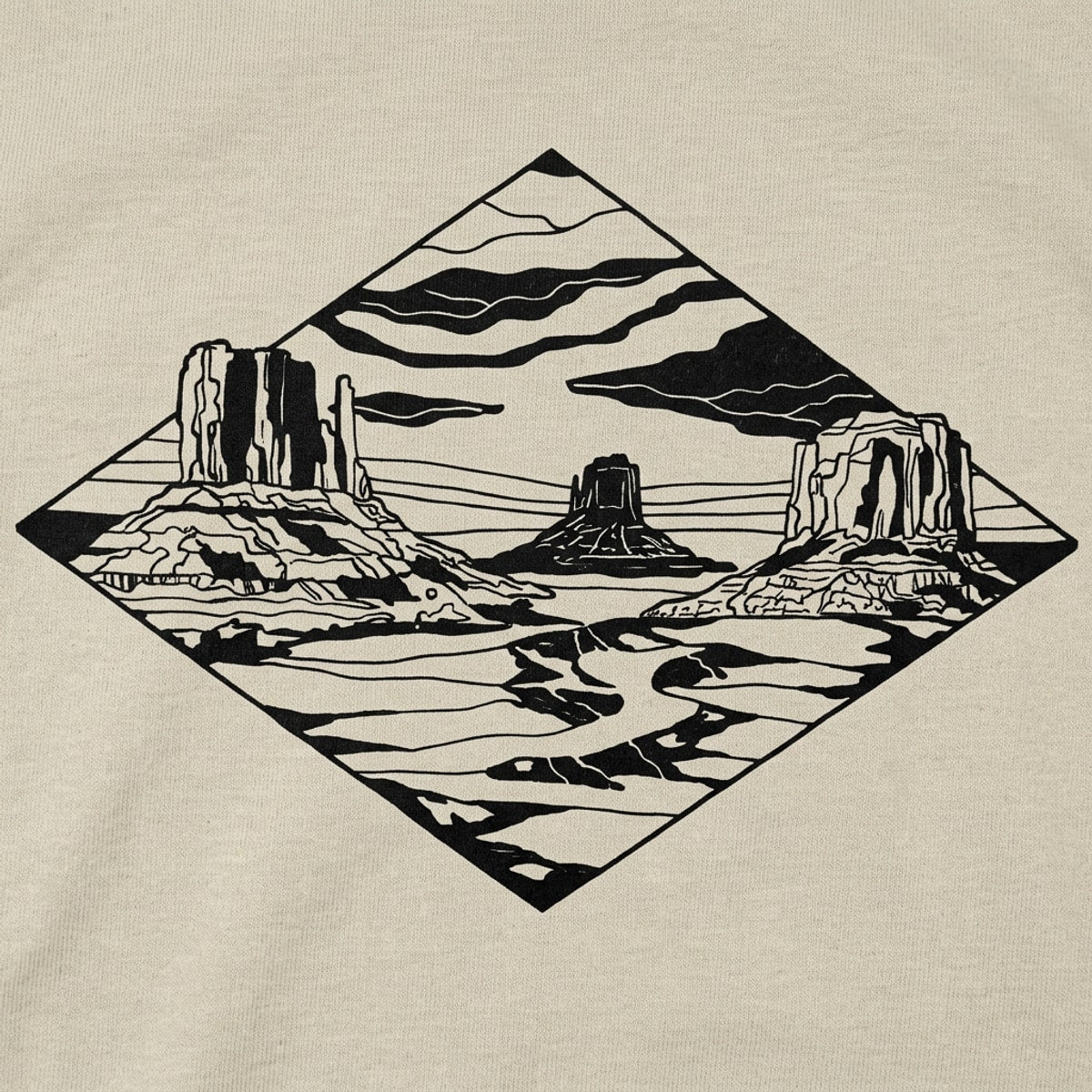 Monument Valley detail