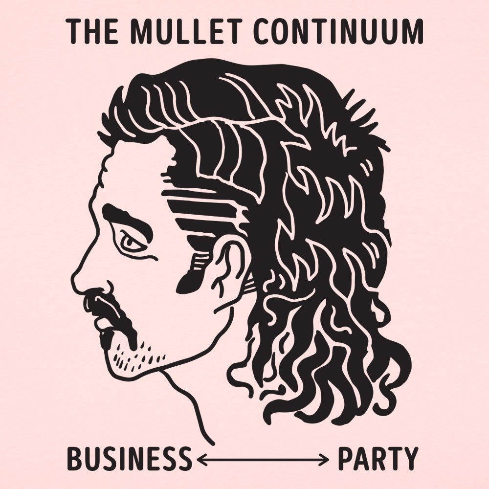 Mullet Continuum - 6DollarShirts