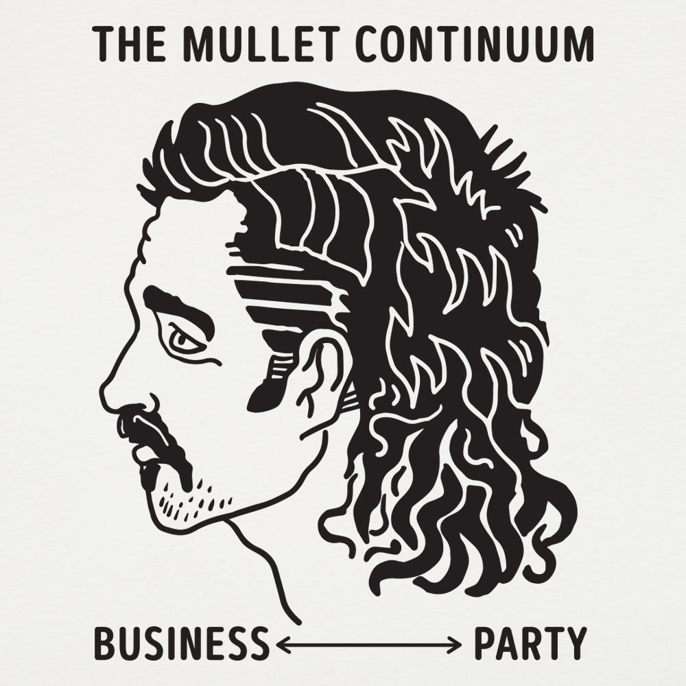 Mullet Continuum - 6DollarShirts