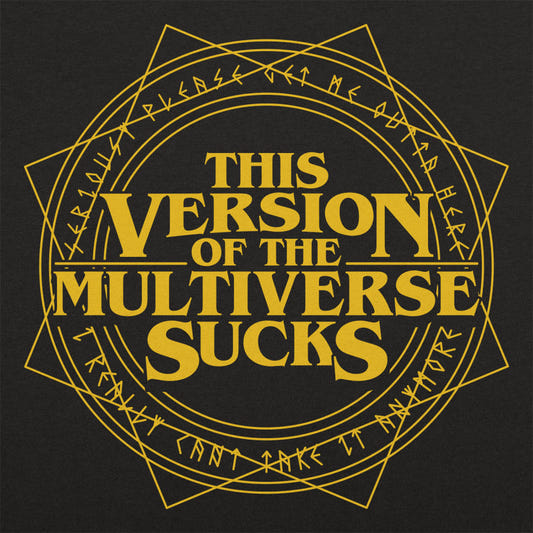 Multiverse Sucks - Mystic Sorcerer Seal Design graphic tee design