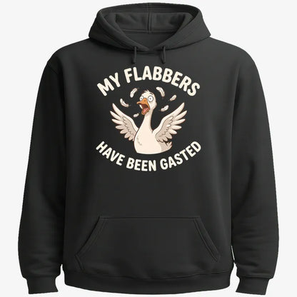 My Flabbers Have Been Gasted-Hoodie-Black