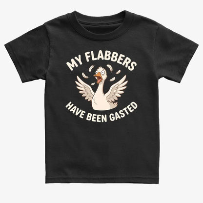 My Flabbers Have Been Gasted-Kids T-Shirt-Black