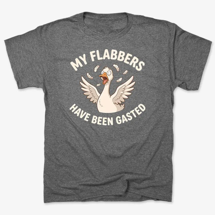 My Flabbers Have Been Gasted-Men's T-Shirt-Charcoal Heather