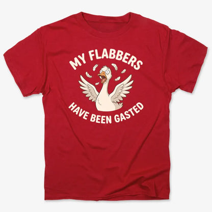My Flabbers Have Been Gasted-Men's T-Shirt-Red