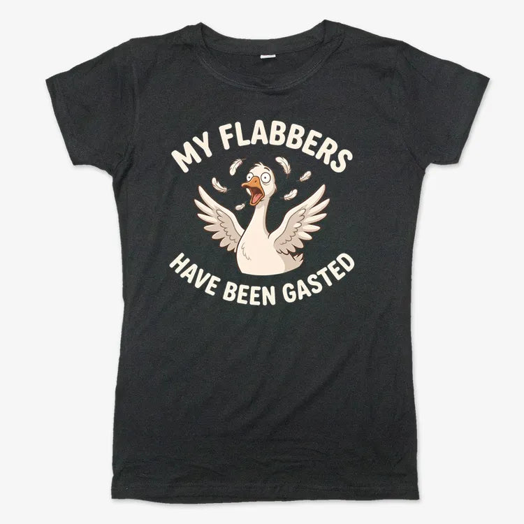 My Flabbers Have Been Gasted-Women's T-Shirt-Midnight