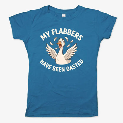 My Flabbers Have Been Gasted-Women's T-Shirt-Sky Blue