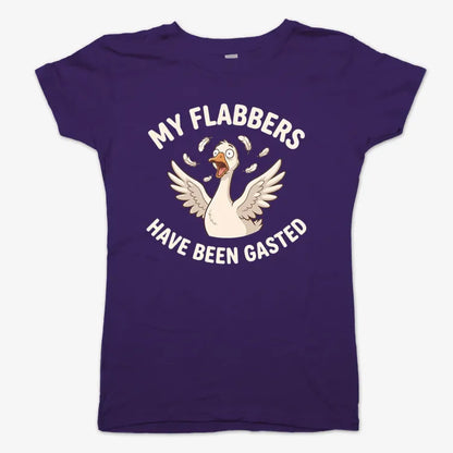 My Flabbers Have Been Gasted-Women's T-Shirt-Violet