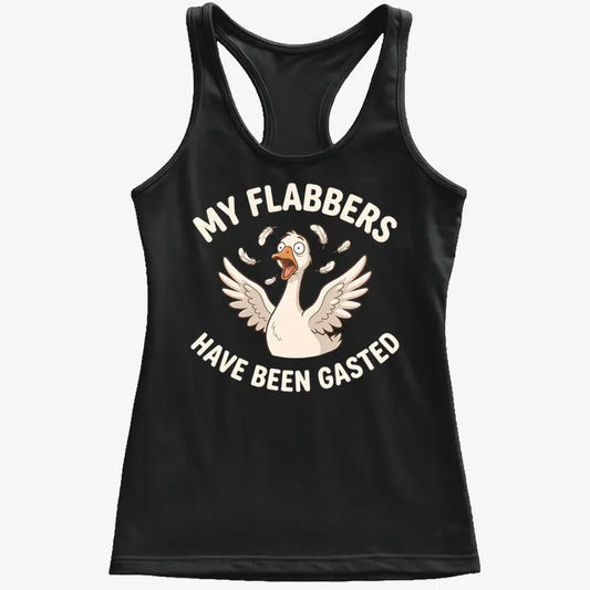 My Flabbers Have Been Gasted-Women's Tank Top-Midnight