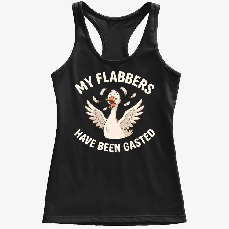 My Flabbers Have Been Gasted-Women's Tank Top-Midnight