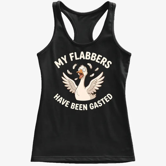 My Flabbers Have Been Gasted-Women's Tank Top-Midnight