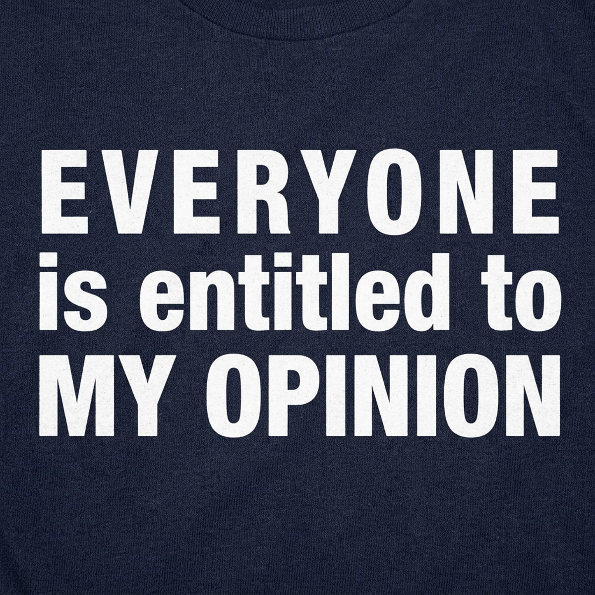 My Opinion detail