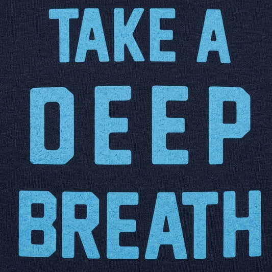 Take a Deep Breath Motivational Quote detail