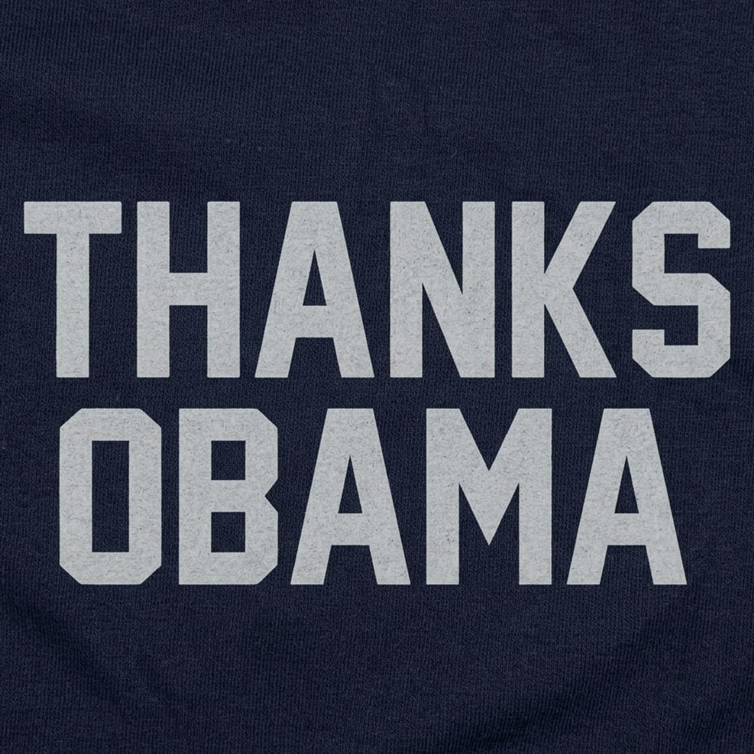 Thanks Obama Sarcastic Political Meme Quote detail