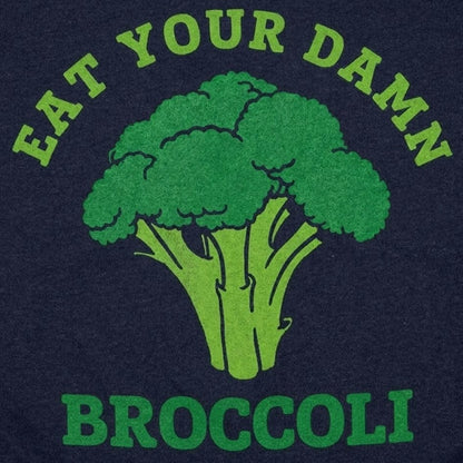 Eat Your Damn Broccoli Vegetable Design detail