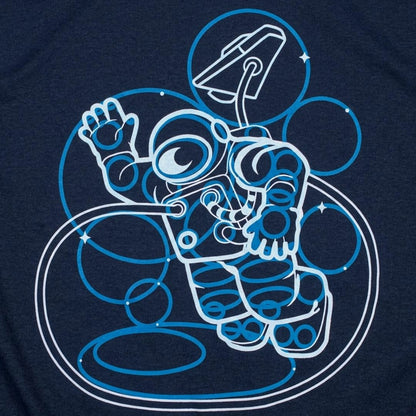 Major Tom Floating Astronaut in Space detail