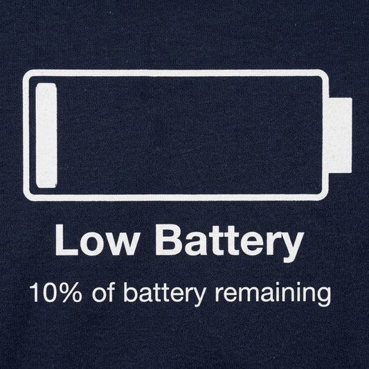 Low Battery Phone Icon Pun detail