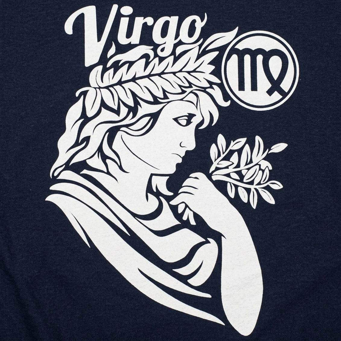 Virgo Zodiac Maiden Astrology Symbol detail