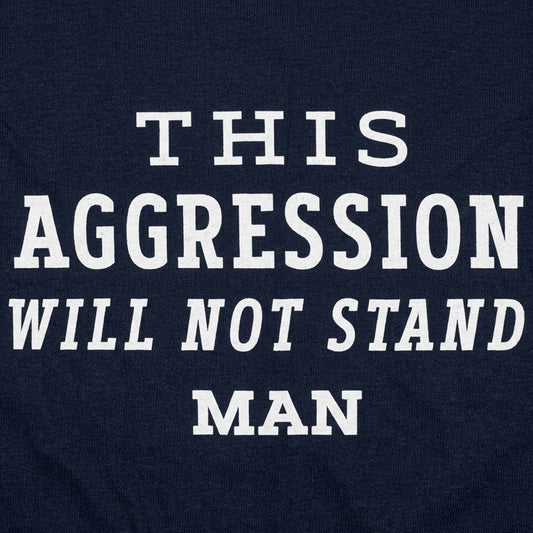 This Aggression Will Not Stand, Man detail