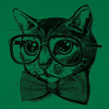 Nerd Cat Graphic