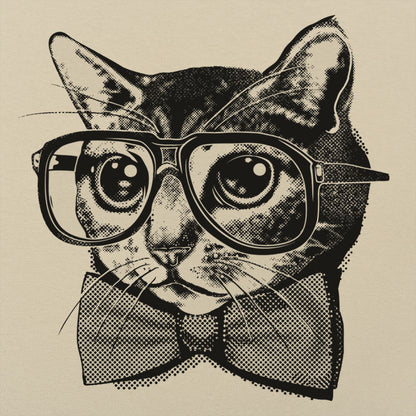 Nerd Cat Graphic