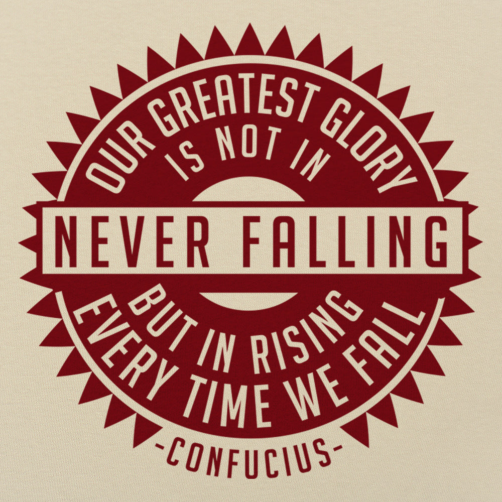 Never Falling Confucius