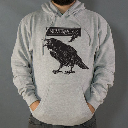 Nevermore Raven Quoting Edgar Allan Poe's Poem