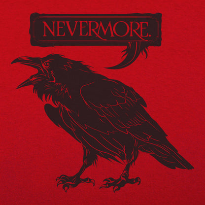 Nevermore Raven Quoting Edgar Allan Poe's Poem