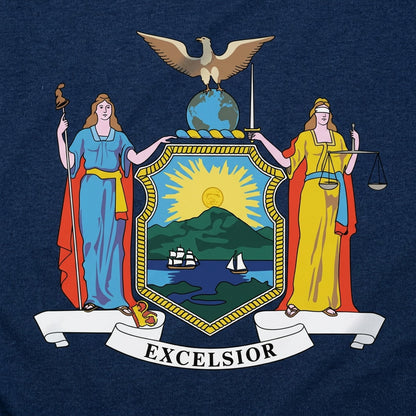 New York Flag Full Color detail