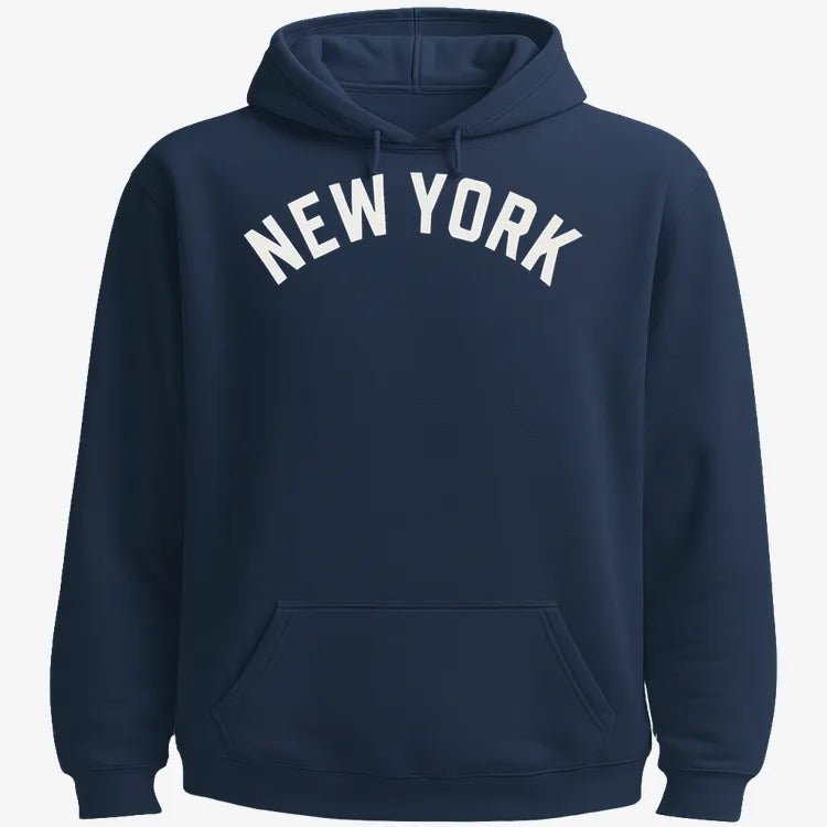 NEW YORK Vibes Graphic Tee-Hoodie-Navy Blue