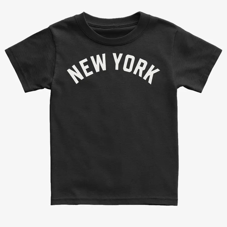 NEW YORK Vibes Graphic Tee-Kids T-Shirt-Black