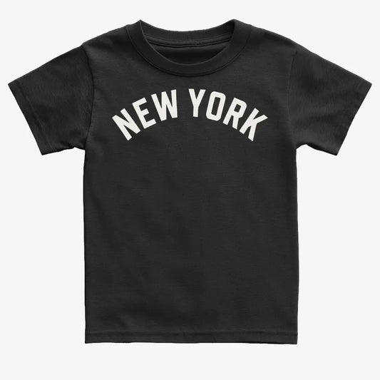NEW YORK Vibes Graphic Tee-Kids T-Shirt-Black